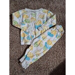 Burts bees Baby bunny 2 piece pjs size 18 months